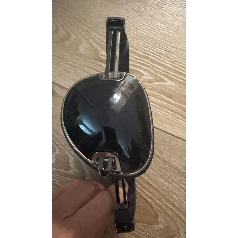 Skullcandy Navigator On-Ear Headphones Polished Black Tested Working No Cable